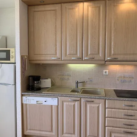 449 2 Pers Heliopolis Ab Vue Jardin Lägenhet Agde